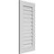 Ekena Millwork Vertical Surface Mount PVC Gable Vent: Functional, w/ 3-1/2"W x 1"P Standard Frame, 18"W x 38"H GVPVE18X3801SF - alternate 5